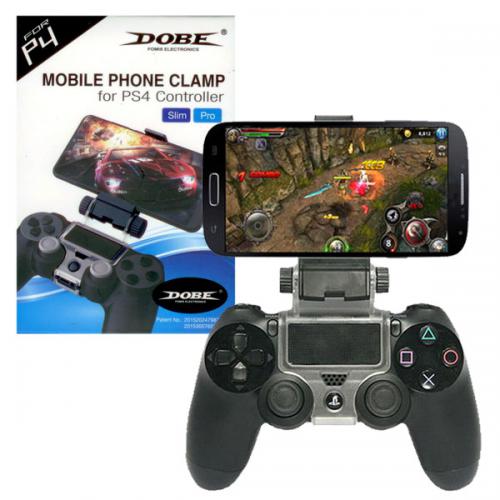 PS4 DOBE 스마트폰 그립 / 소니듀얼쇼크4 클램프 / 마운트