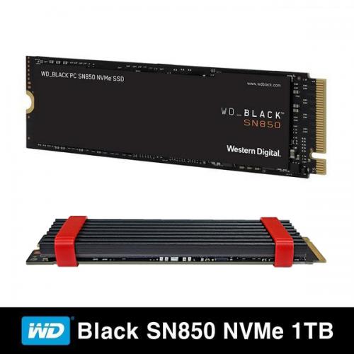WD Black SN850 NVMe 1TB SSD / 사은품