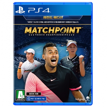 PS4 매치포인트 테니스 챔피언십 레전드에디션 예약